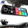Smart Mirror Dash Cam | Touch Screen | Dual 1080P | Rear Camera | Night Vision