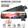 10'' Rearview Mirror Dash Cam Front & Rear 1080P Dual Recording, Backup Camera, 24H Parking Monitor, Night Vision for Cars