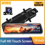 VisionGuard Pro - Smart Rearview Mirror Dash Cam | Dual 1080P Lens | Night Vision | Touch Screen